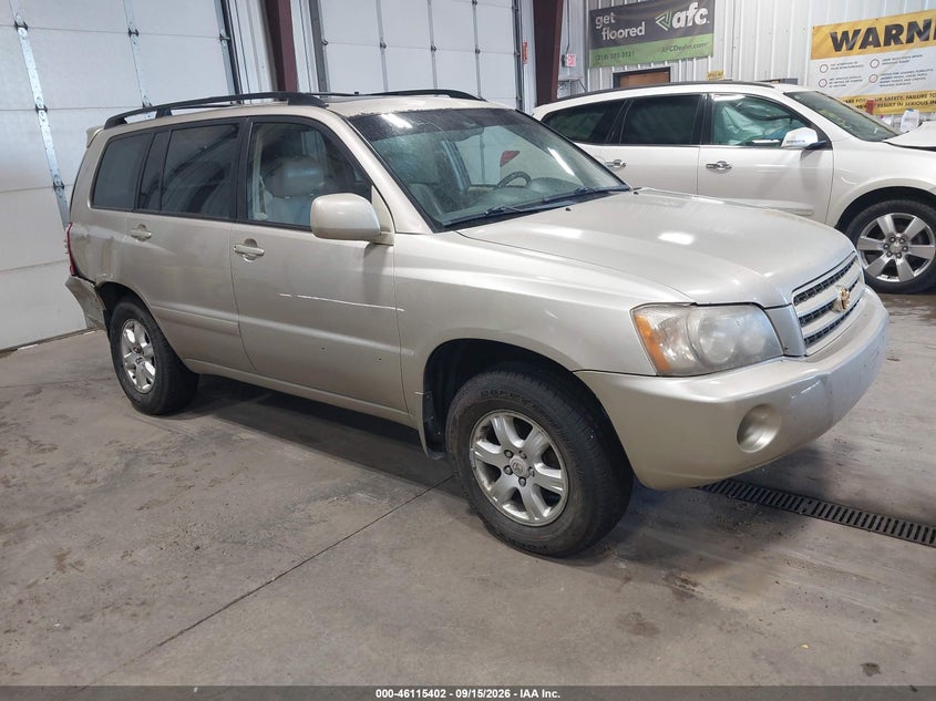 2002 TOYOTA HIGHLANDER LIMITED V6 | JTEHF21A020086655 | UPCARS