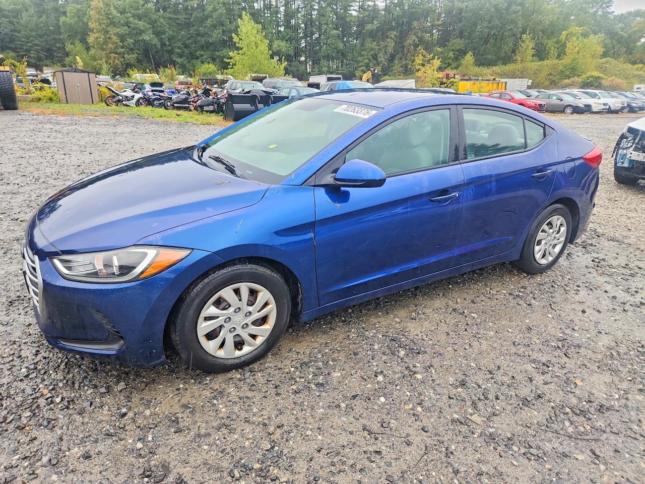 2017 HYUNDAI ELANTRA SE | 5NPD74LF5HH160118 | UPCARS