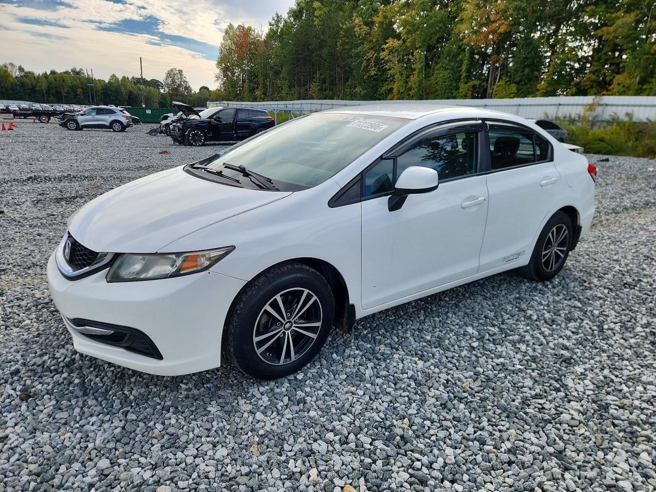 2013 HONDA CIVIC LX | 19XFB2F56DE085457 | UPCARS