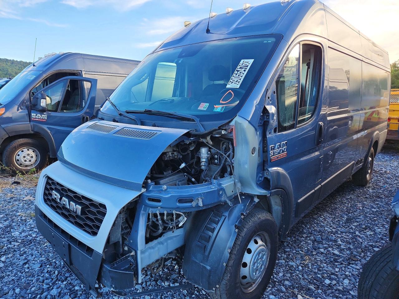 2021 RAM PROMASTER DELIVERY VAN | 3C6MRVJG2ME550031 | UPCARS