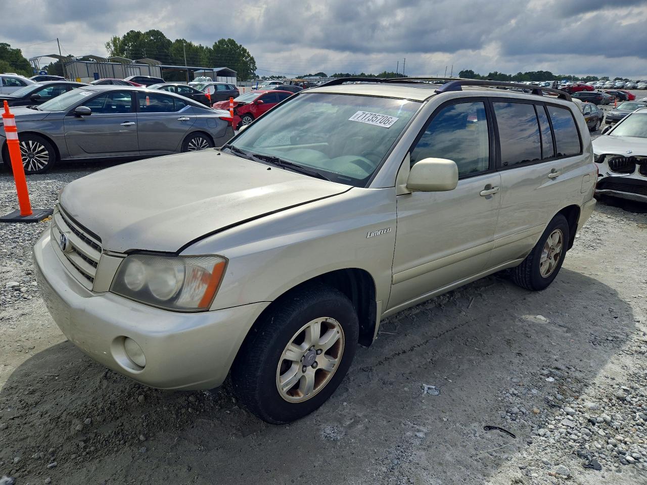 2002 TOYOTA HIGHLANDER LIMITED | JTEGF21A420039303 | UPCARS