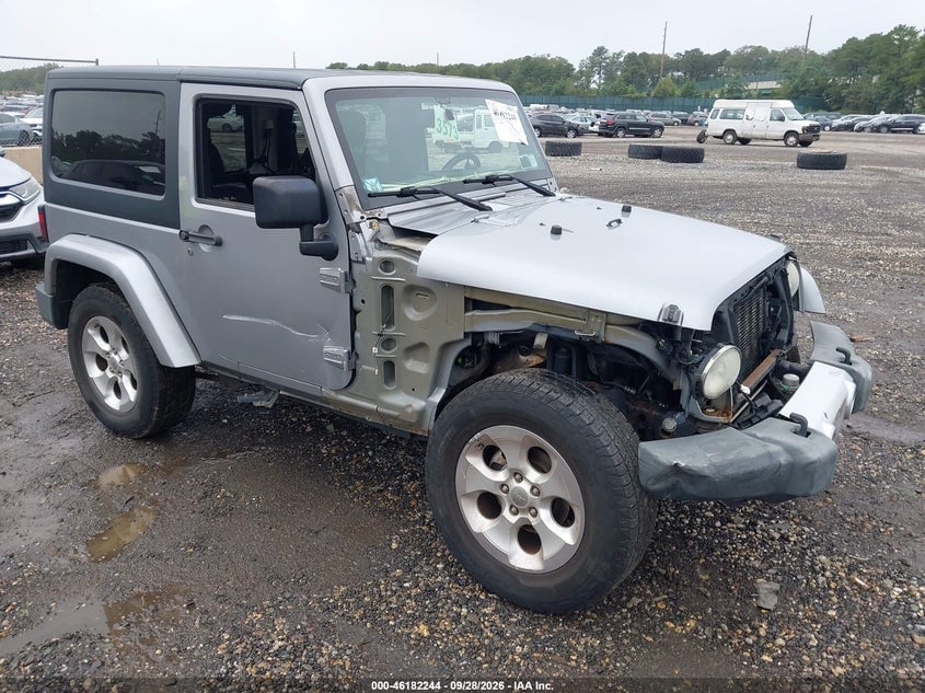 2014 JEEP WRANGLER SAHARA | 1C4AJWBG7EL204590 | UPCARS
