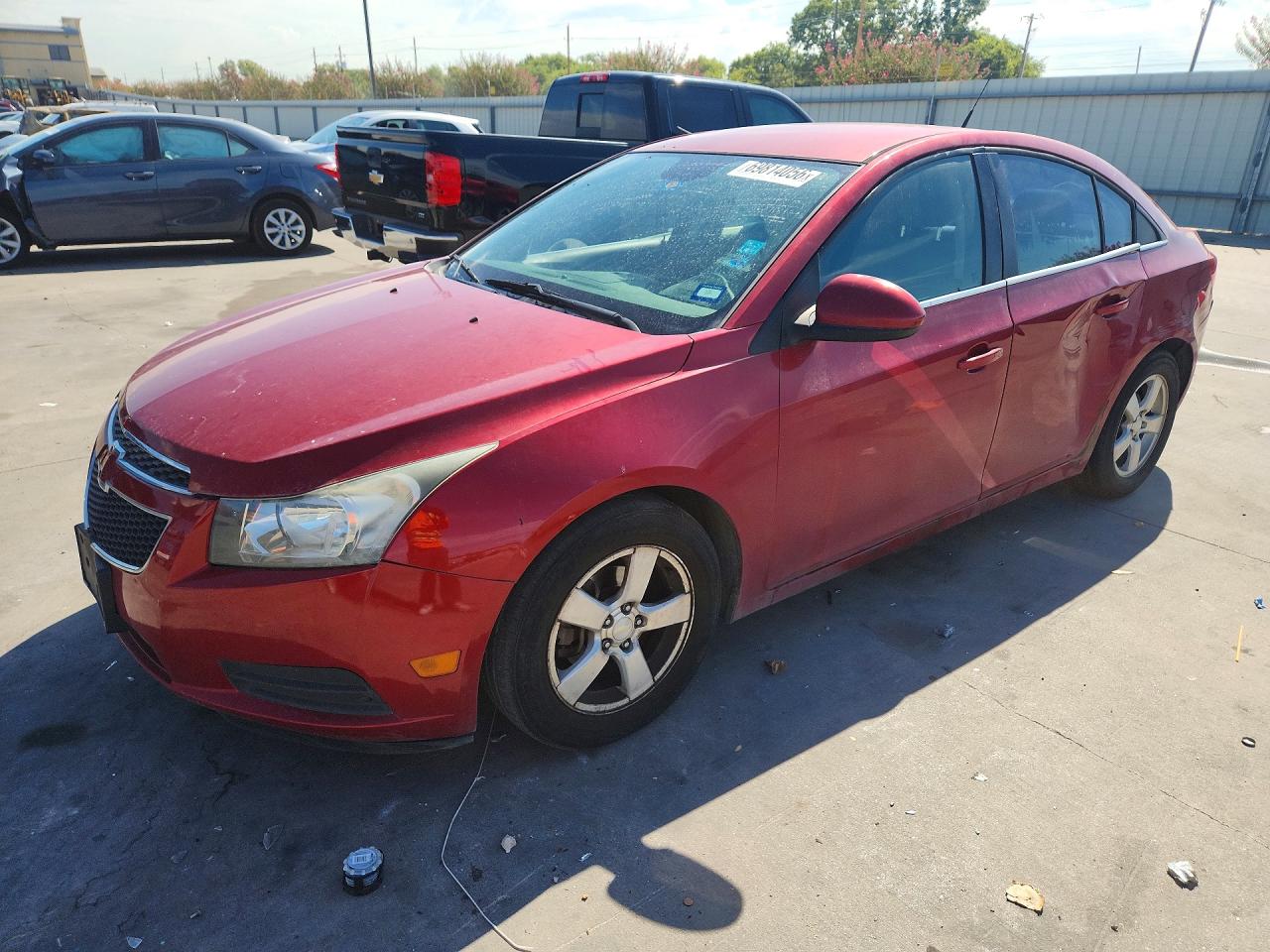 2012 CHEVROLET CRUZE LT | 1G1PF5SC4C7369563 | UPCARS