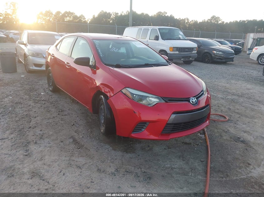 2015 TOYOTA COROLLA LE | 2T1BURHE9FC305805 | UPCARS