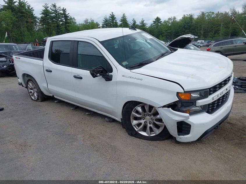 2022 CHEVROLET SILVERADO 1500 LTD CUSTOM | 1GCPYBEK6NZ128307 | UPCARS