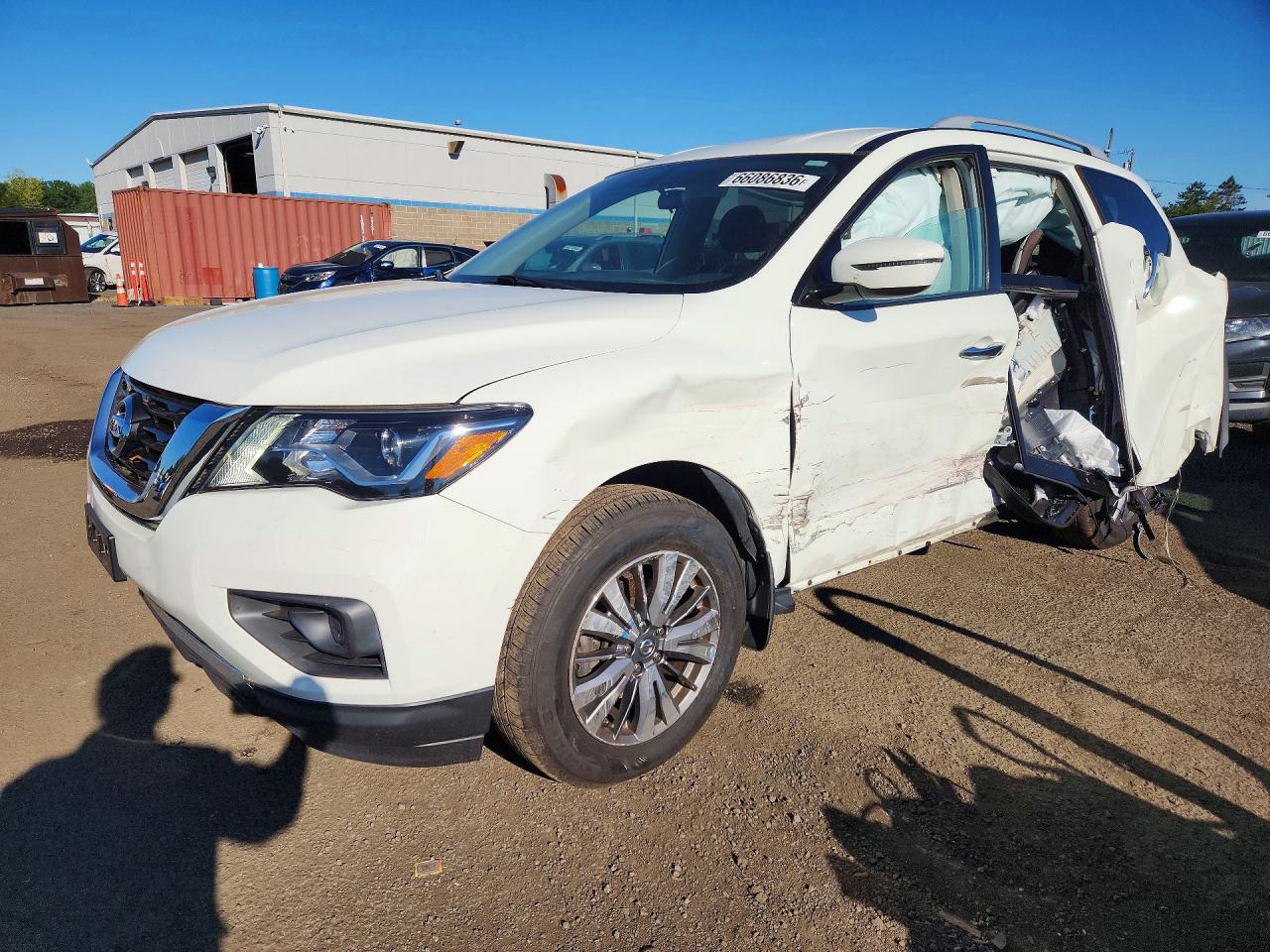 2020 NISSAN PATHFINDER S | 5N1DR2AM2LC619928 | UPCARS