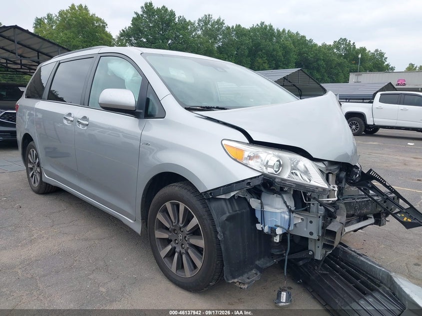 2020 TOYOTA SIENNA XLE | 5TDDZ3DC7LS230360 | UPCARS