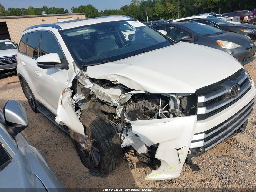 2019 TOYOTA HIGHLANDER XLE | 5TDJZRFH5KS708059 | UPCARS