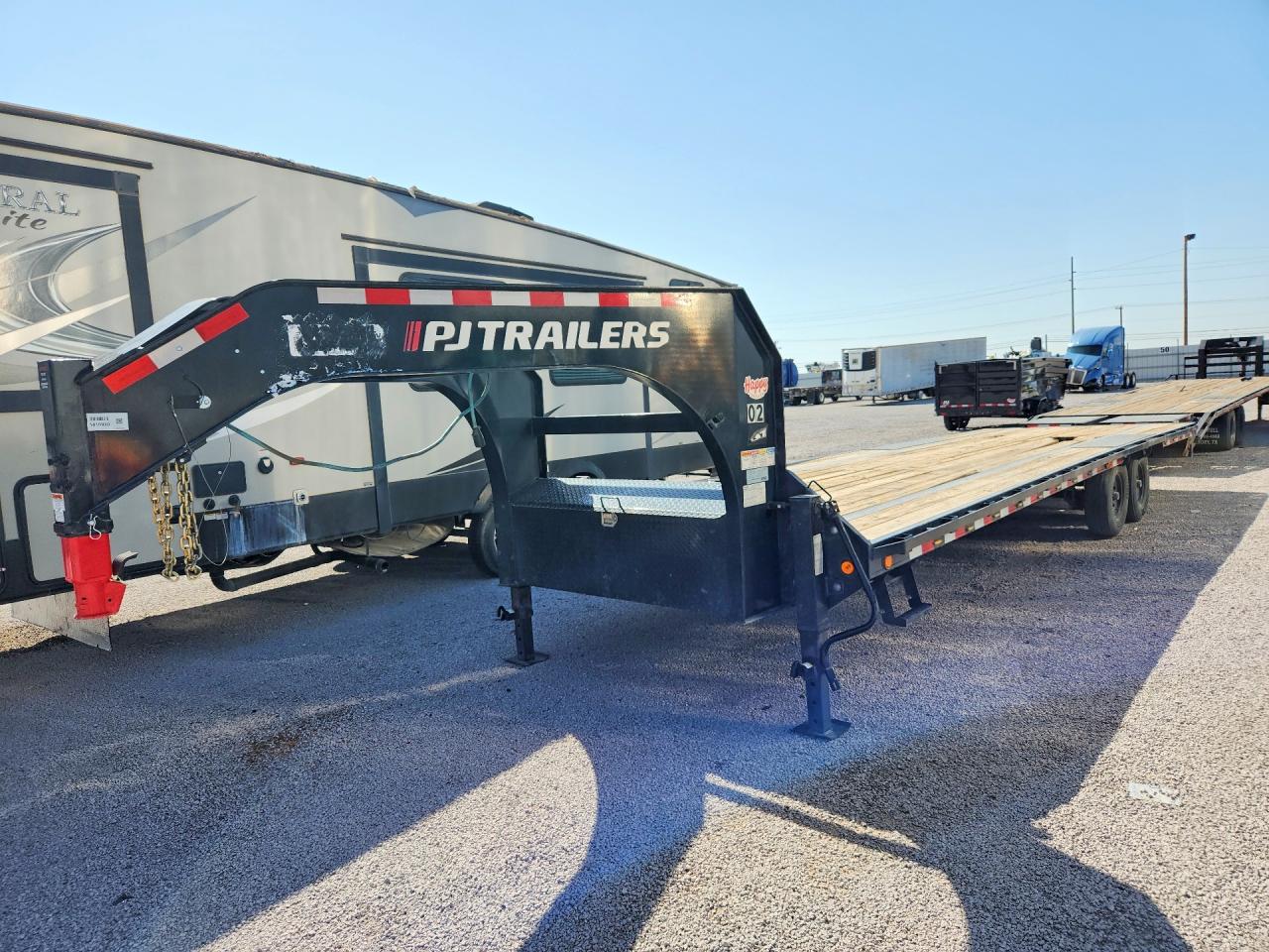 2024 PJTM FB PJ LS302 FLATBED TRAILER | 4P53F392XR1410920 | UPCARS