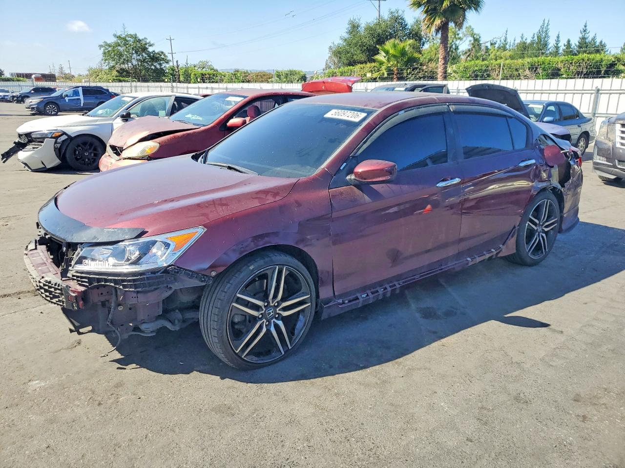 2017 HONDA ACCORD SPORT | 1HGCR2F57HA027723 | UPCARS