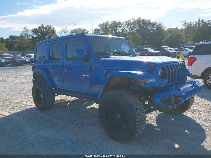 2022 JEEP WRANGLER UNLIMITED HIGH ALTITUDE 4X4 | 1C4HJXEN8NW266447 | UPCARS