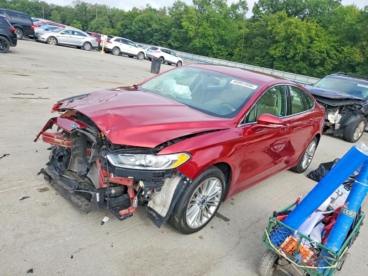 2016 FORD FUSION SE | 3FA6P0H93GR191809 | UPCARS