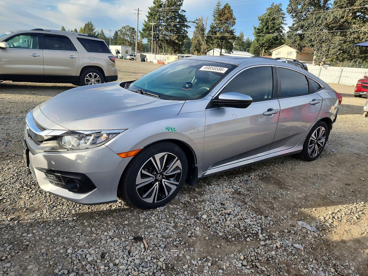 2018 HONDA CIVIC EX | JHMFC1F3XJX004170 | UPCARS