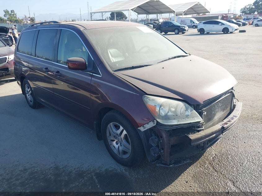 2007 HONDA ODYSSEY EX-L | 5FNRL38617B406325 | UPCARS