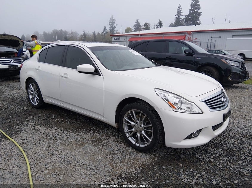 2013 INFINITI G37X | JN1CV6AR6DM753502 | UPCARS