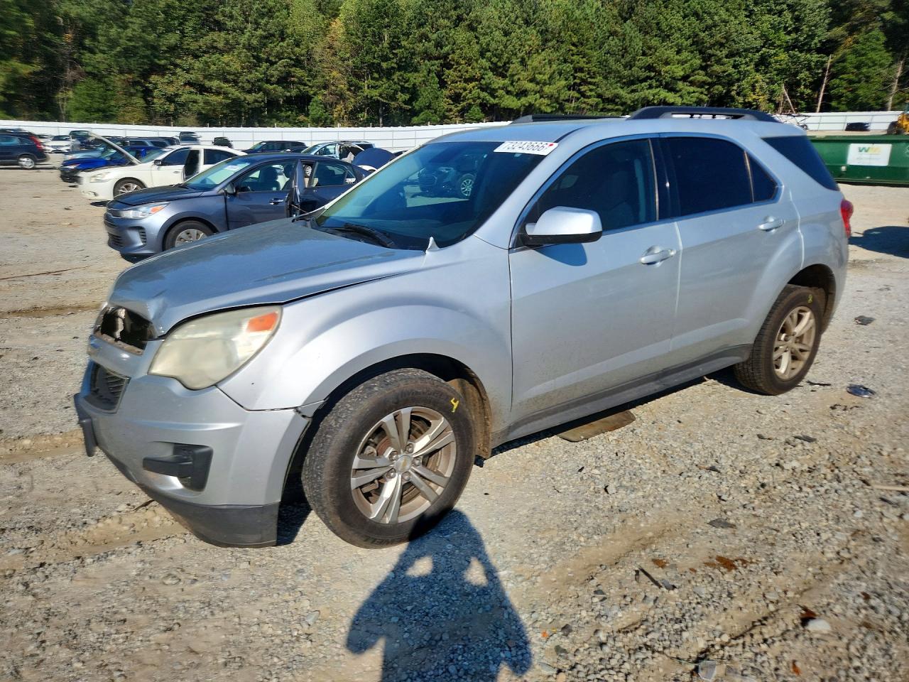 2012 CHEVROLET EQUINOX LT | 2GNFLEEK1C6163249 | UPCARS