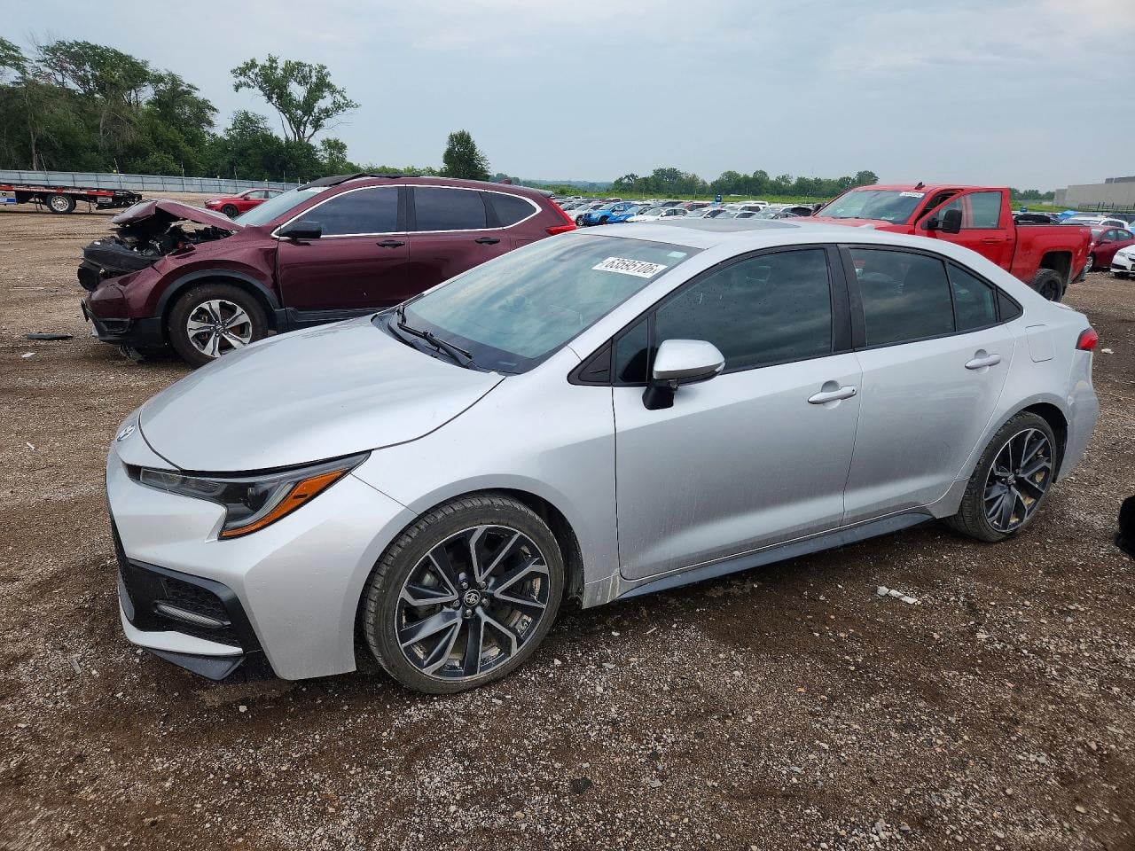 2020 TOYOTA COROLLA SE | 5YFP4RCE0LP013582 | UPCARS