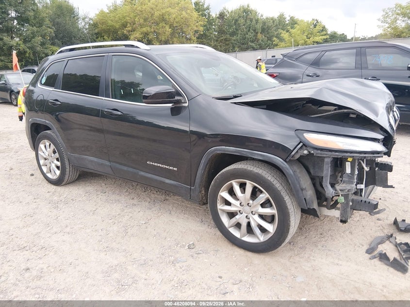 2016 JEEP CHEROKEE LIMITED | 1C4PJLDB2GW221907 | UPCARS