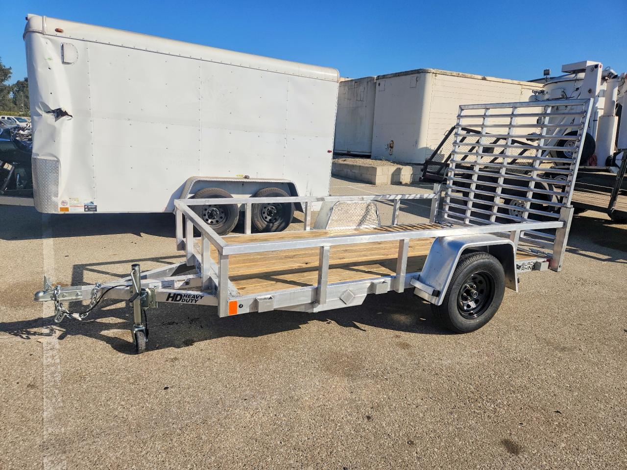 2026 RHINO TRAILERS BLACK  EXS510 UTILITY TRAILER | 7N0BU1012TA006672 | UPCARS
