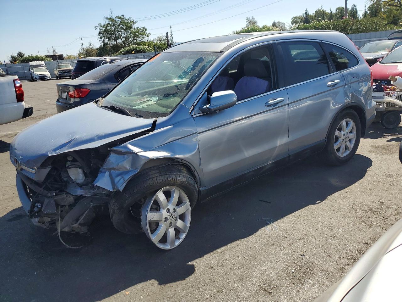 2007 HONDA CRV EXL | 5J6RE48747L001303 | UPCARS