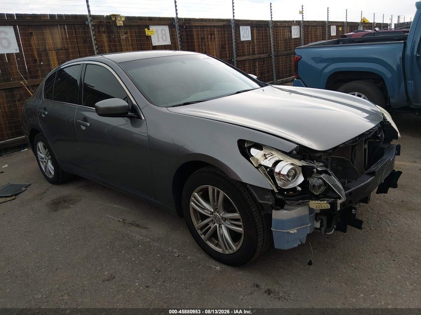 2011 INFINITI G25X | JN1DV6AR1BM650277 | UPCARS