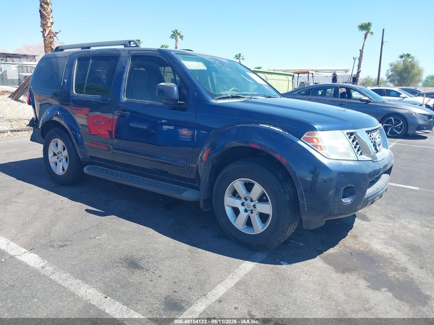 2012 NISSAN PATHFINDER SV | 5N1AR1NN3CC616133 | UPCARS