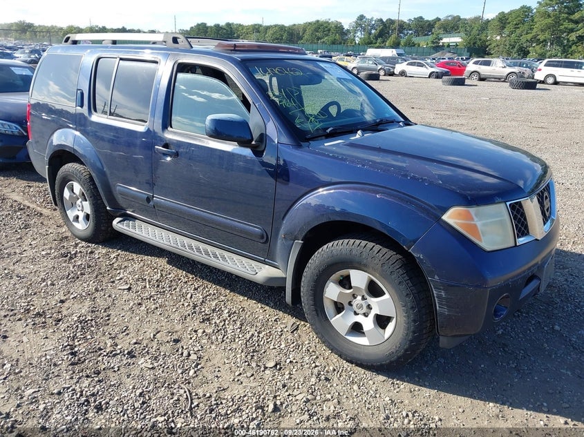 2007 NISSAN PATHFINDER SE | 5N1AR18W57C621683 | UPCARS