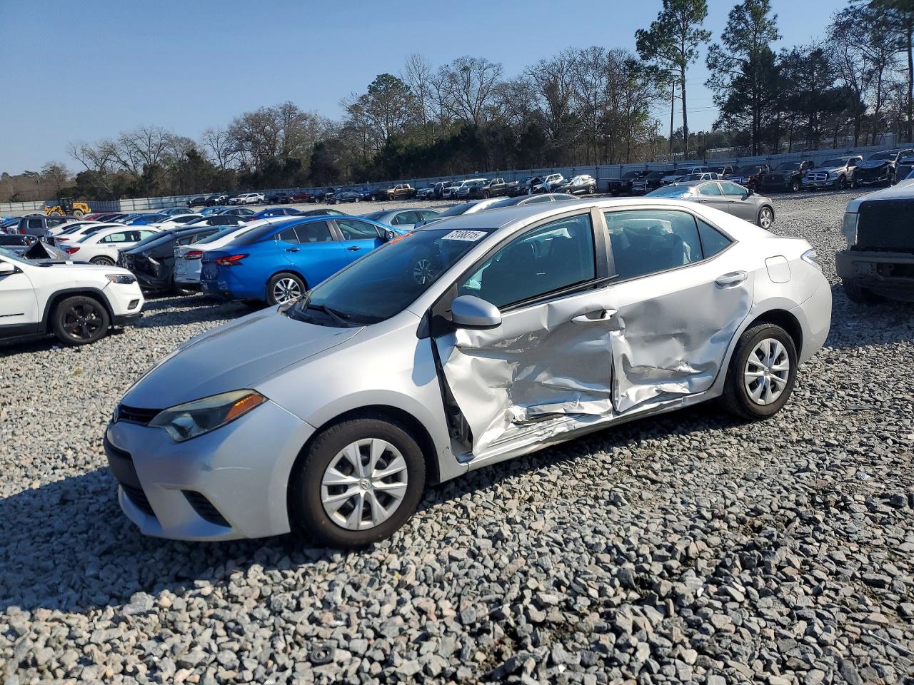 2015 TOYOTA COROLLA L | 2T1BURHEXFC316764 | UPCARS