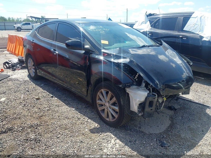 2016 HYUNDAI ELANTRA SE | 5NPDH4AE3GH689539 | UPCARS
