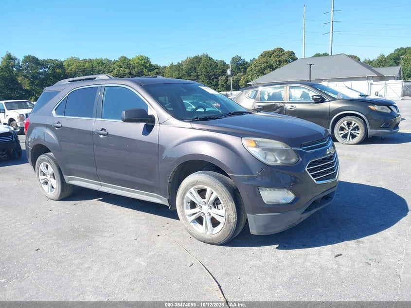 2016 CHEVROLET EQUINOX LT | 2GNALCEK1G6288983 | UPCARS