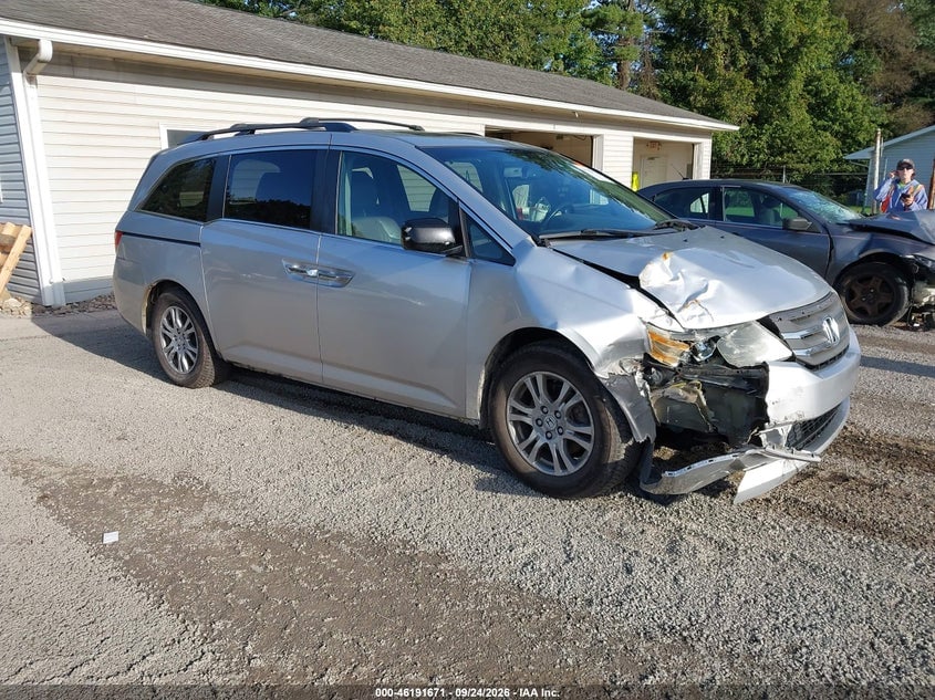 2011 HONDA ODYSSEY EX-L | 5FNRL5H67BB057823 | UPCARS