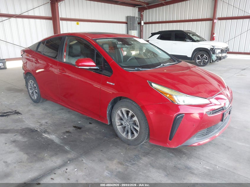 2019 TOYOTA PRIUS XLE | JTDKARFU3K3073532 | UPCARS