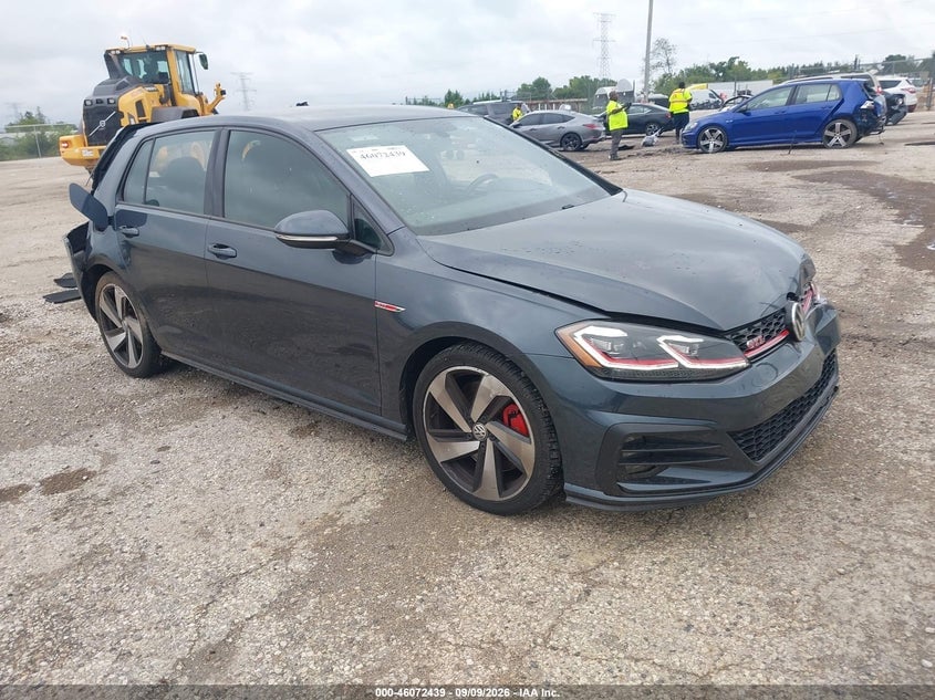 2019 VOLKSWAGEN GOLF GTI 2.0T AUTOBAHN/2.0T RABBIT EDITION/2.0T S/2.0T SE | 3VW6T7AU3KM001443 | UPCARS