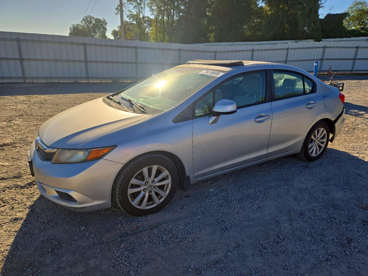 2012 HONDA CIVIC EX | 2HGFB2F89CH511737 | UPCARS