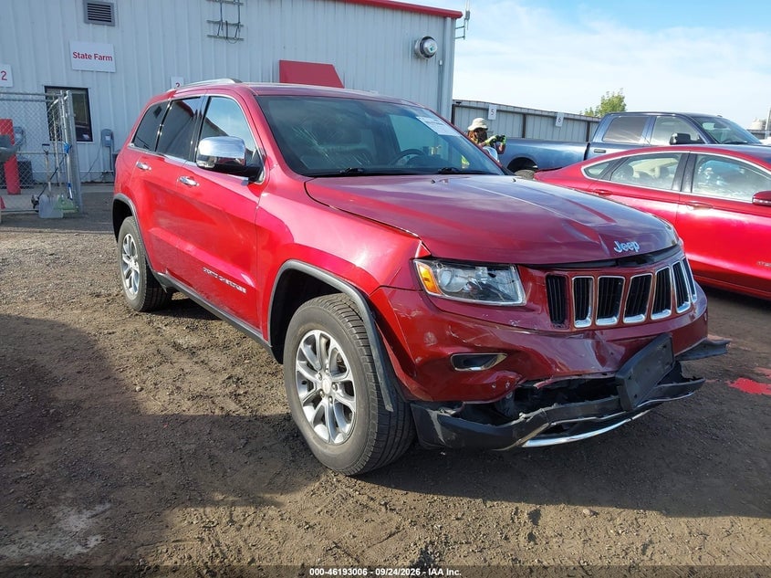 2014 JEEP GRAND CHEROKEE LIMITED | 1C4RJFBG0EC281790 | UPCARS
