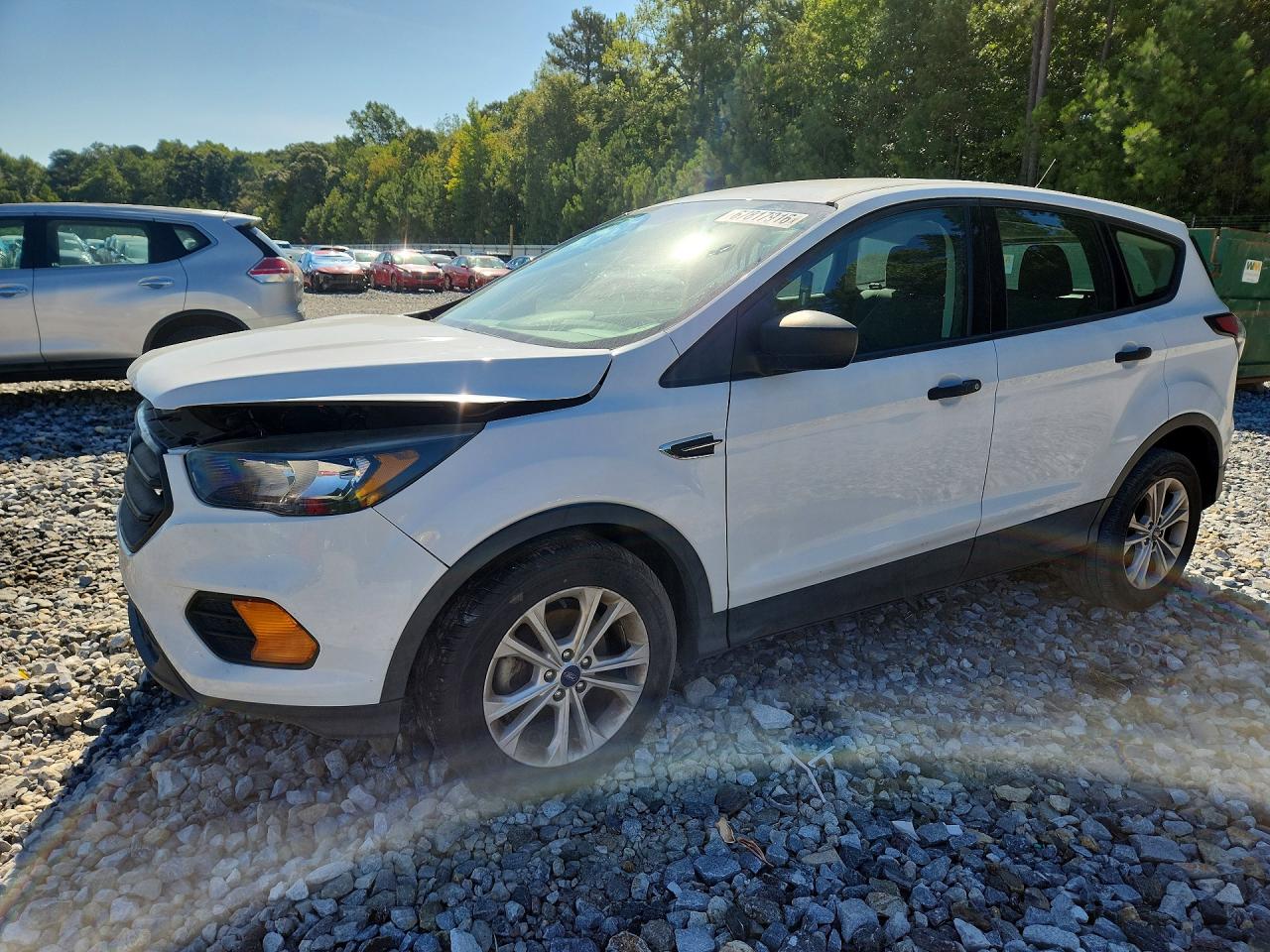 2018 FORD ESCAPE S | 1FMCU0F7XJUB95858 | UPCARS