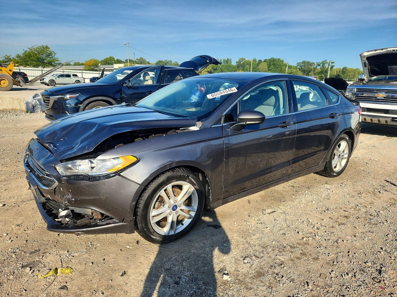 2018 FORD FUSION SE | 3FA6P0H78JR129280 | UPCARS