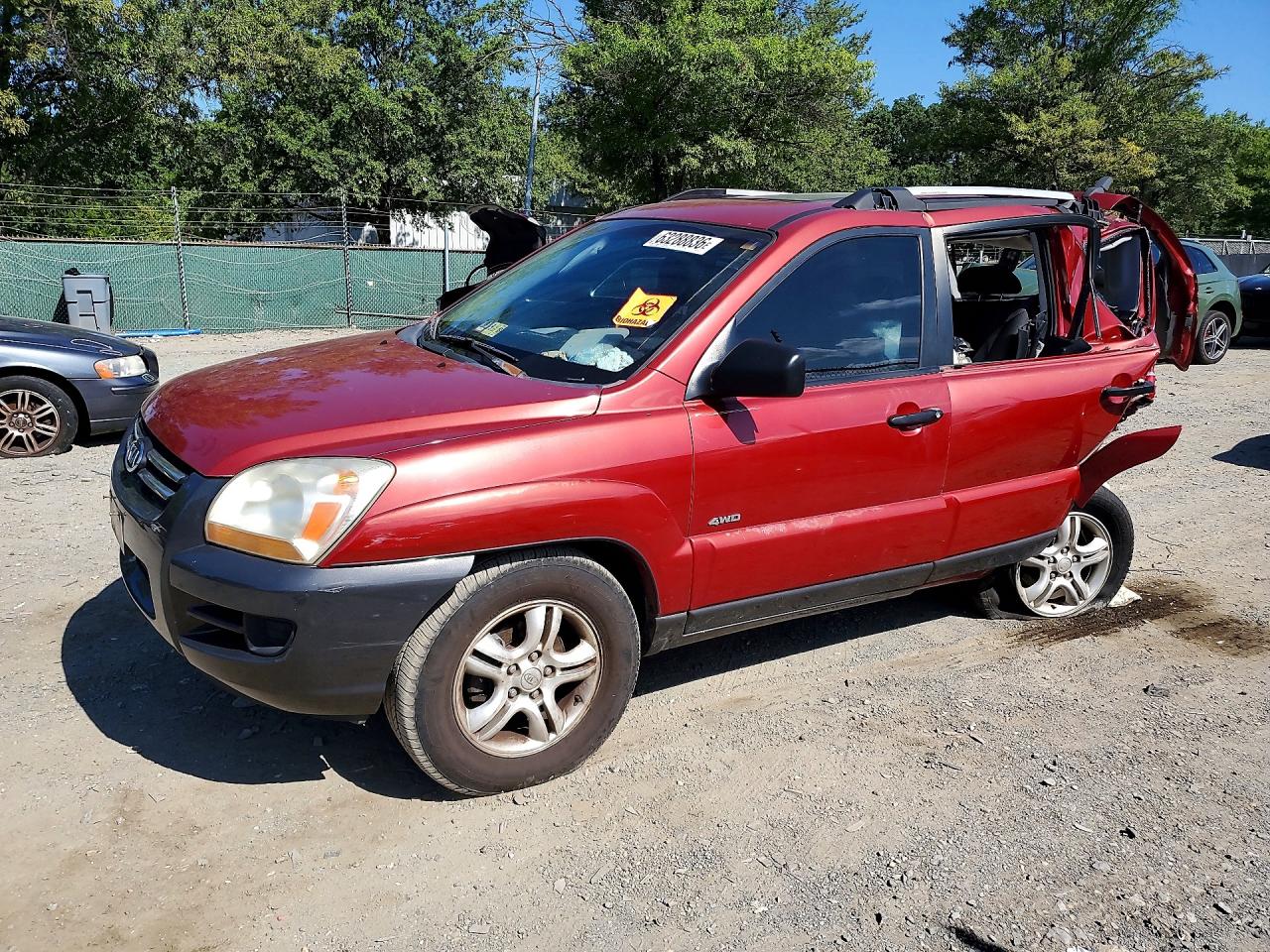 2005 KIA SPORTAGE LX | KNDJE723257099814 | UPCARS