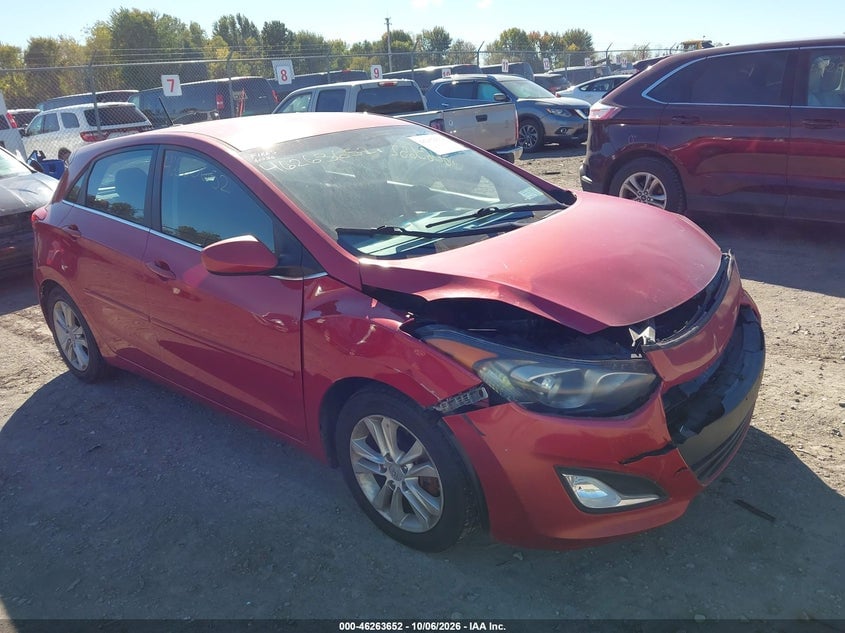 2014 HYUNDAI ELANTRA GT | KMHD35LHXEU214724 | UPCARS