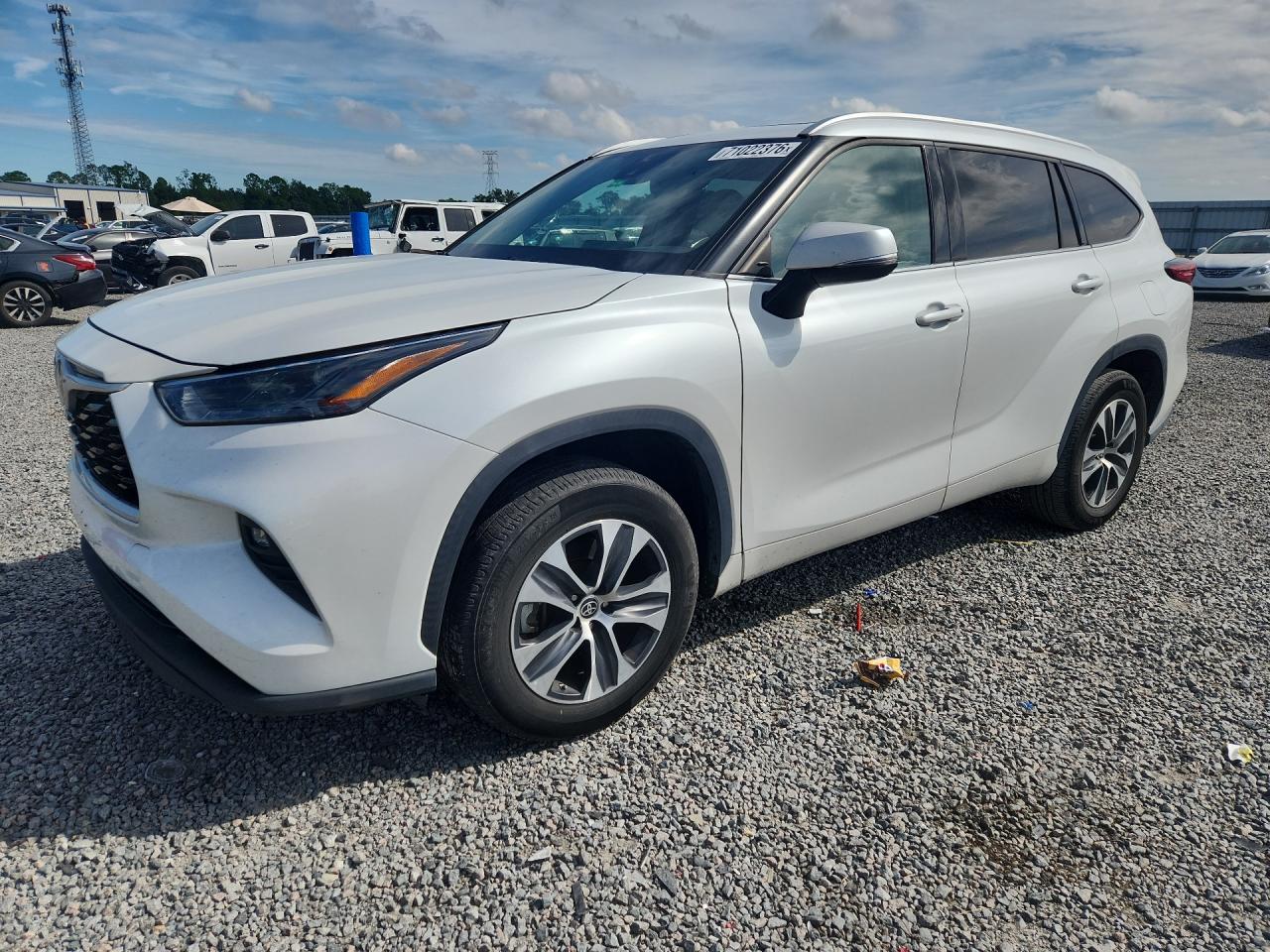2022 TOYOTA HIGHLANDER XLE | 5TDGARAH3NS509783 | UPCARS