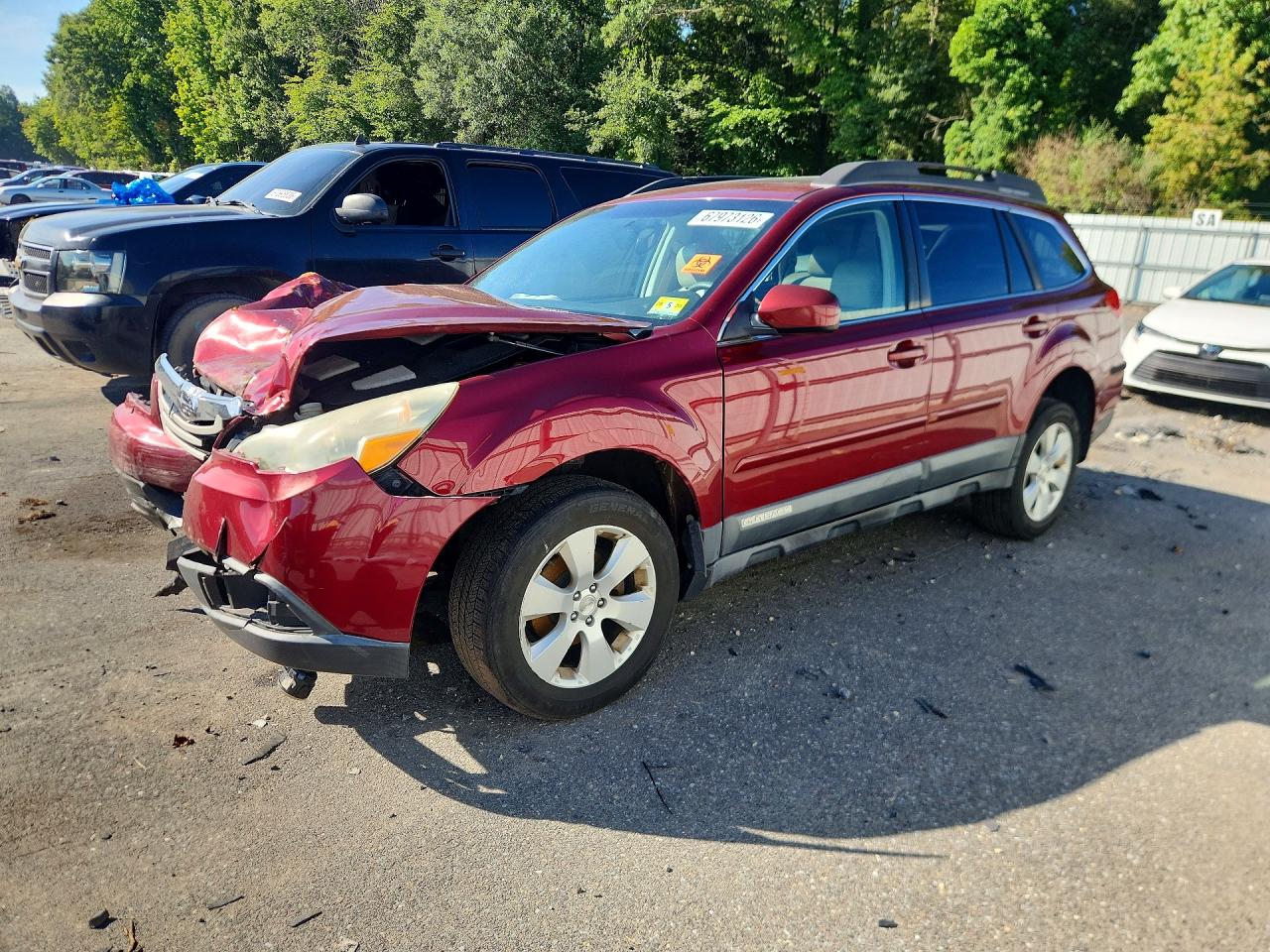 2011 SUBARU OUTBACK 2.5I LIMITED | 4S4BRBKC6B3354359 | UPCARS