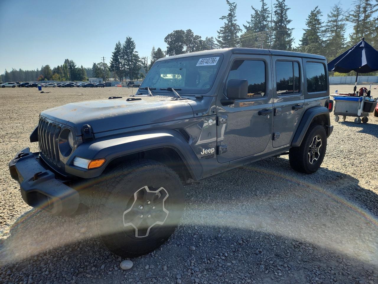 2018 JEEP WRANGLER SPORT | 1C4HJXDN9JW192435 | UPCARS