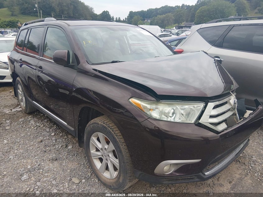 2013 TOYOTA HIGHLANDER SE V6 | 5TDBK3EH6DS250431 | UPCARS