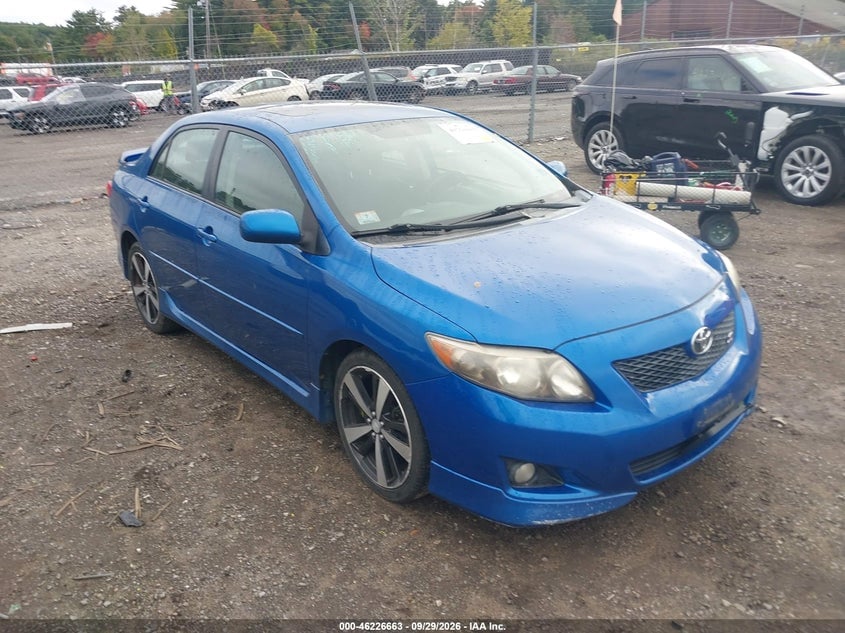 2009 TOYOTA COROLLA S | 1NXBU40E19Z082838 | UPCARS