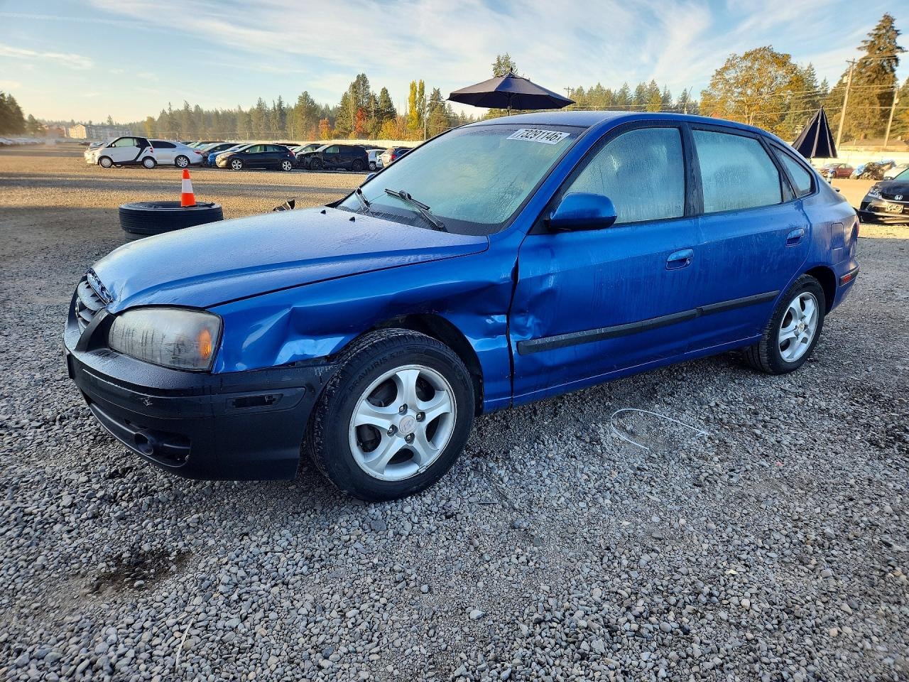 2006 HYUNDAI ELANTRA GLS | KMHDN56D86U199211 | UPCARS