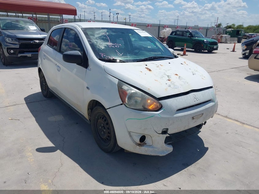 2015 MITSUBISHI MIRAG ES/RF | ML32A4HJ7FH001055 | UPCARS