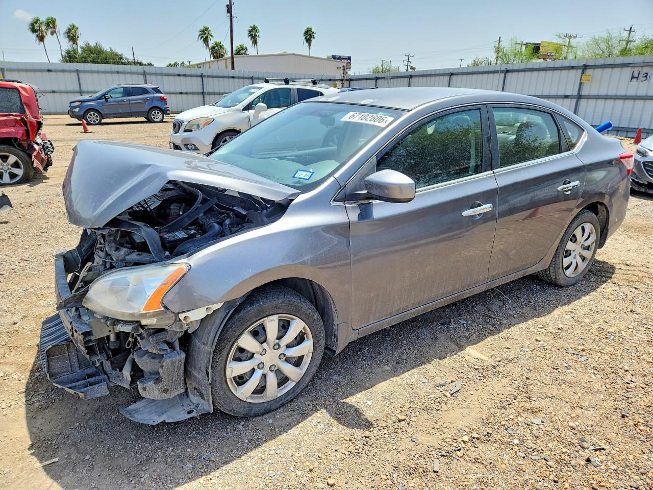2015 NISSAN SENTRA S | 3N1AB7AP3FY328341 | UPCARS
