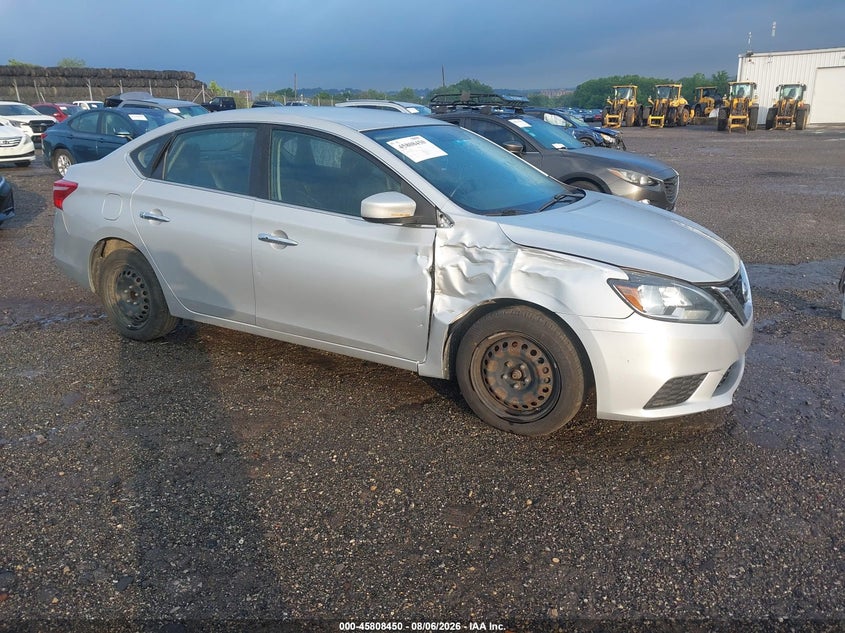 2017 NISSAN SENTRA SV | 3N1AB7AP3HL652731 | UPCARS