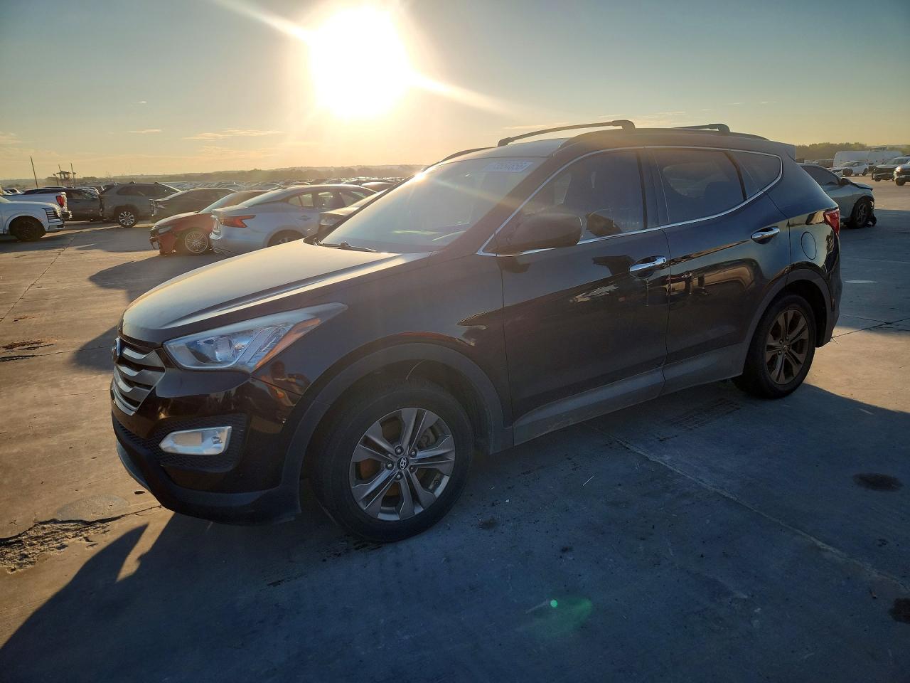 2014 HYUNDAI SANTA FE 2.4L | 5XYZU3LB5EG158510 | UPCARS