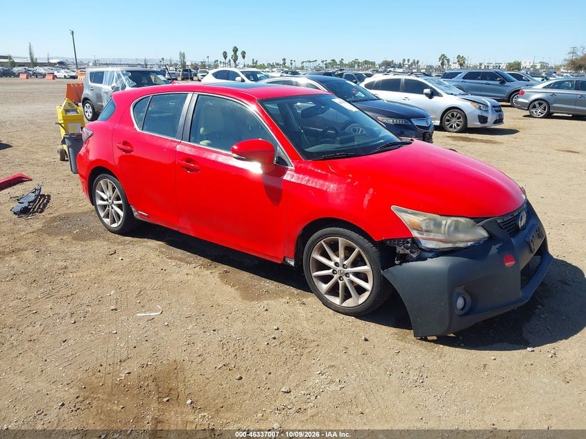 2013 LEXUS CT 200H | JTHKD5BH4D2136413 | UPCARS
